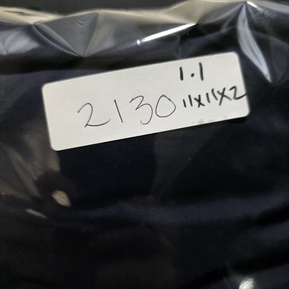 Wilson Jacket Mens Medium‎ Blue Colonial Country Club Golf Windbreaker Full Zip - Picture 10 of 10